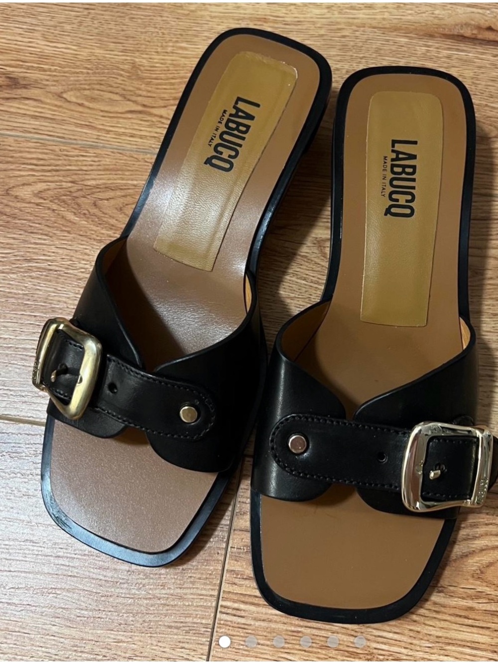 ISO Labucq Rio Buckle Sandal in size 39